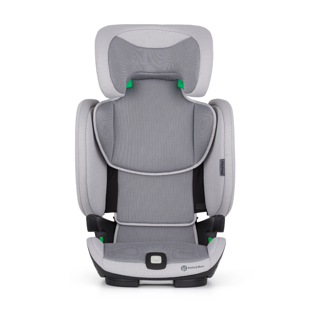 Petite&Mars scaun auto Elite Pro i-Size 100-150 cm (15-36 kg) Gentle Grey Air