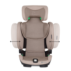 Petite&Mars scaun auto Elite Pro i-Size 100-150 cm (15-36 kg) Tan Brown Air