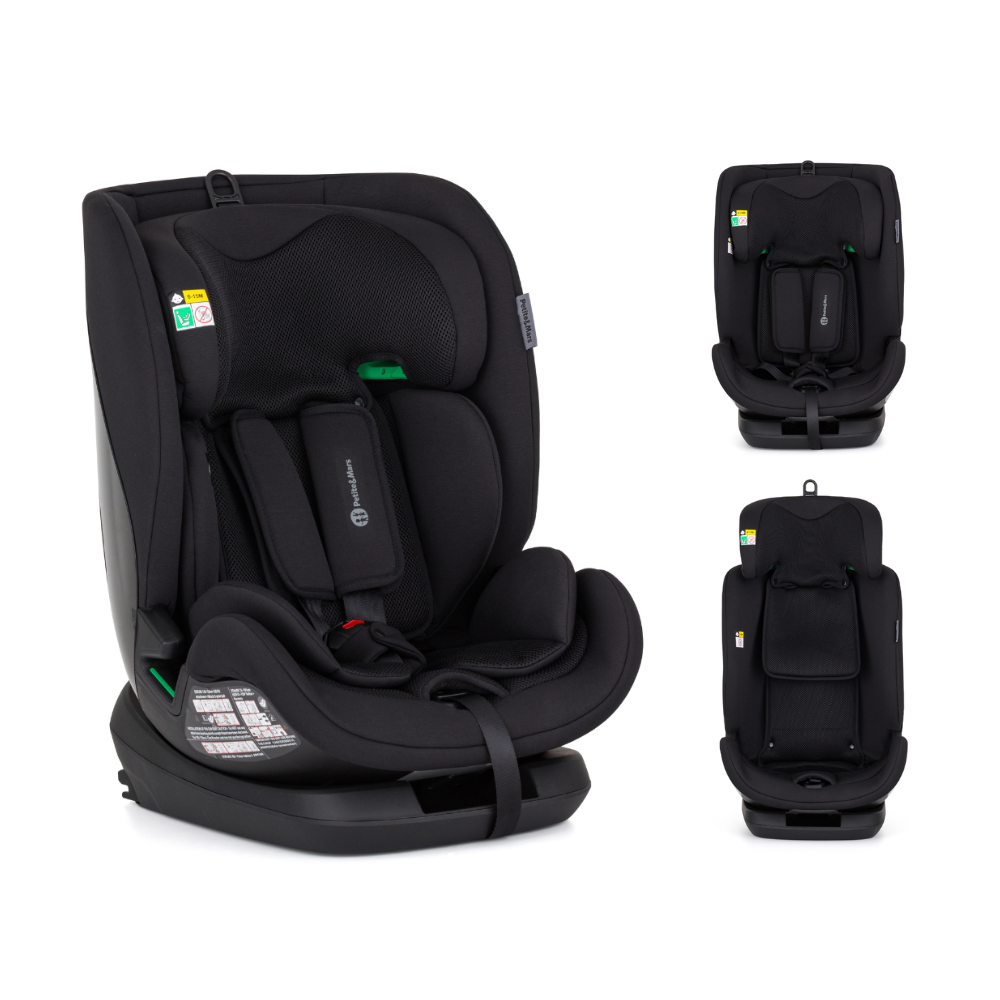 Petite&Mars scaun auto Prime Pro i-Size 76-150 cm (9-36 kg) Coal Black Air Imagine principală a produsului