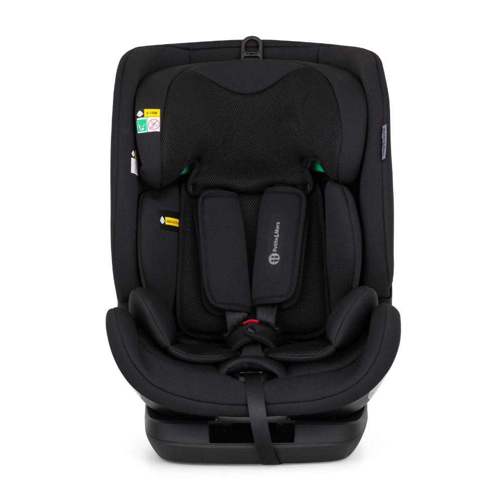 Petite&Mars scaun auto Prime Pro i-Size 76-150 cm (9-36 kg) Coal Black Air