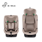 Petite&Mars scaun auto Prime Pro i-Size 76-150 cm (9-36 kg) Tan Brown Air