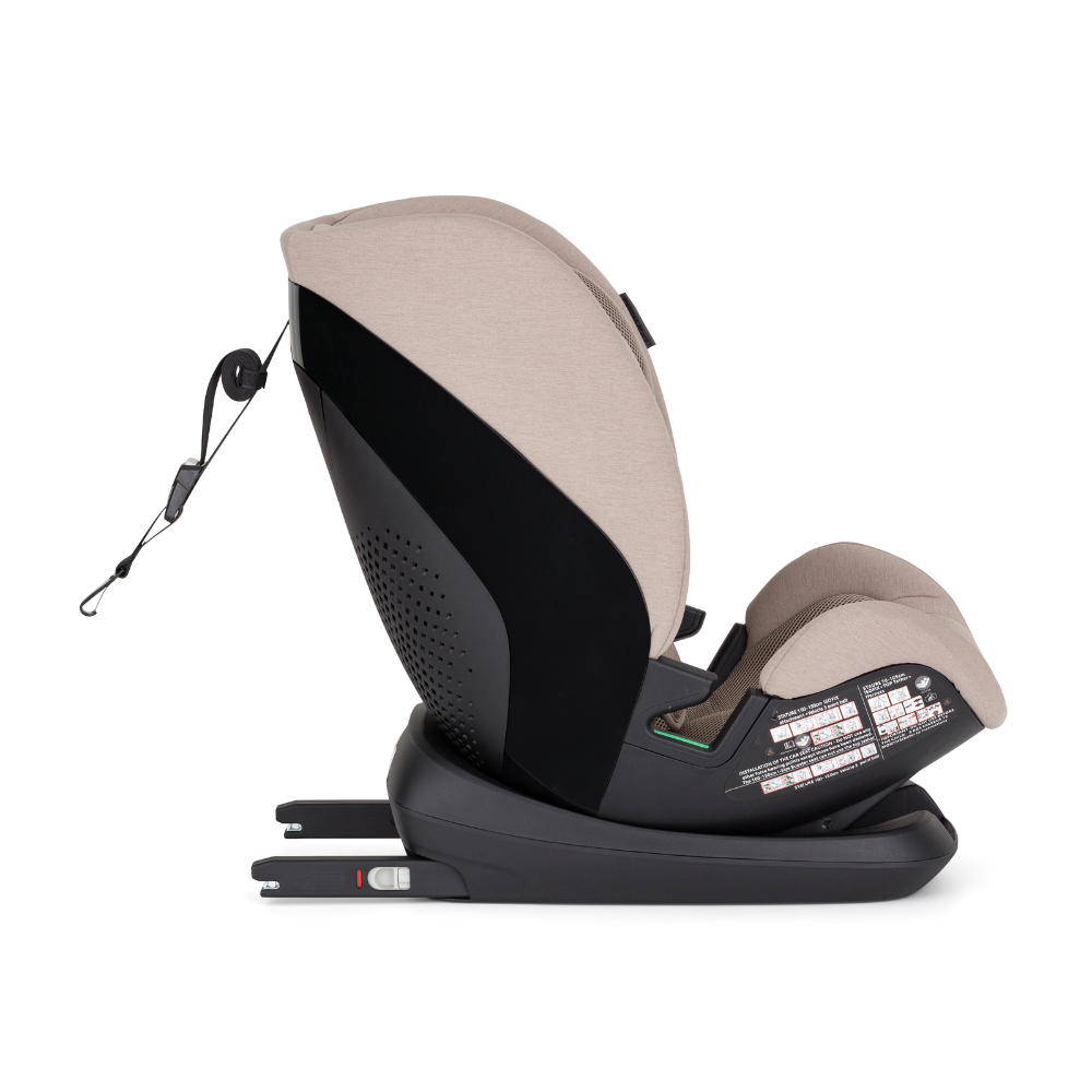Petite&Mars scaun auto Prime Pro i-Size 76-150 cm (9-36 kg) Tan Brown Air