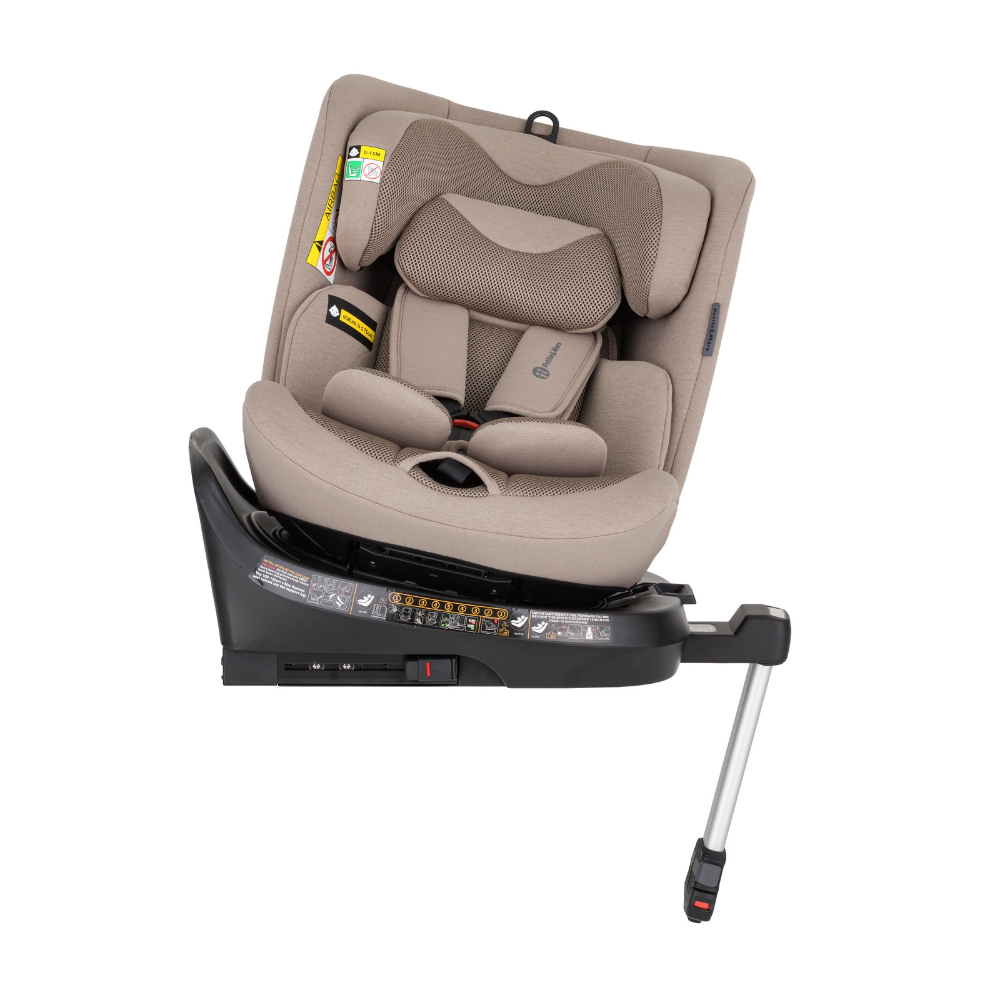 Petite&Mars scaun auto Twistguard Pro i-Size 40-150 cm(0-36 kg) Tan Brown Air