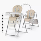 Petite&Mars scaun de masa Gusto cu husa 6m