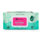 Petite&Mars servetele umede cu bambus SO PURE 0m+ 56 buc