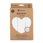 Petite&Mars set scutece bambus 68x68 cm 3 buc Moussy Total White