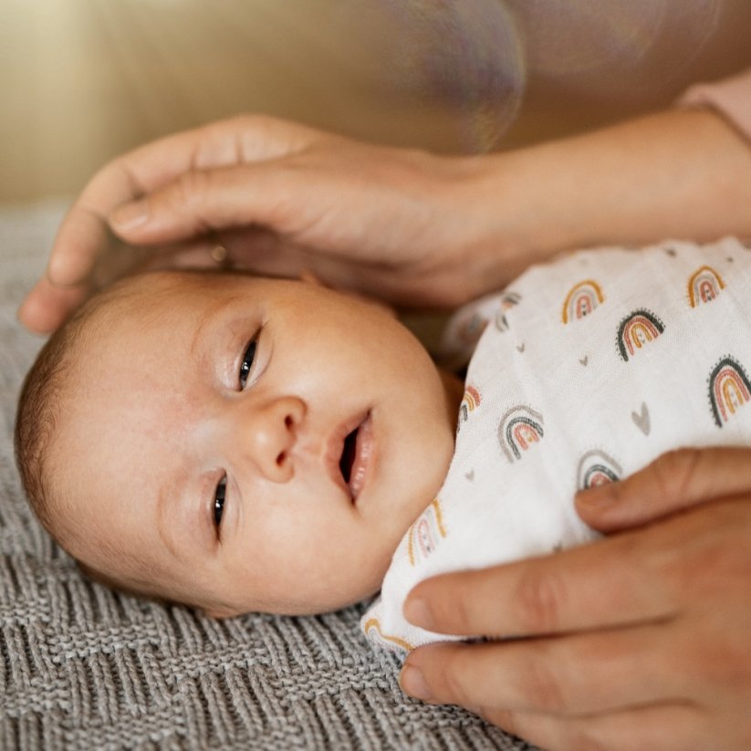 Petite&Mars set scutece bambus muselina Misty 120x120 cm 2 buc 