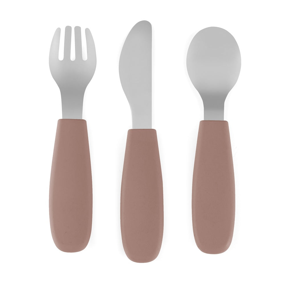 Petite&Mars set tacamuri din otel inoxidabil Take&Match 12m+ Velvet Latte