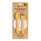 Petite&Mars set tacamuri silicon Take&Match 6m+ Intense Ochre