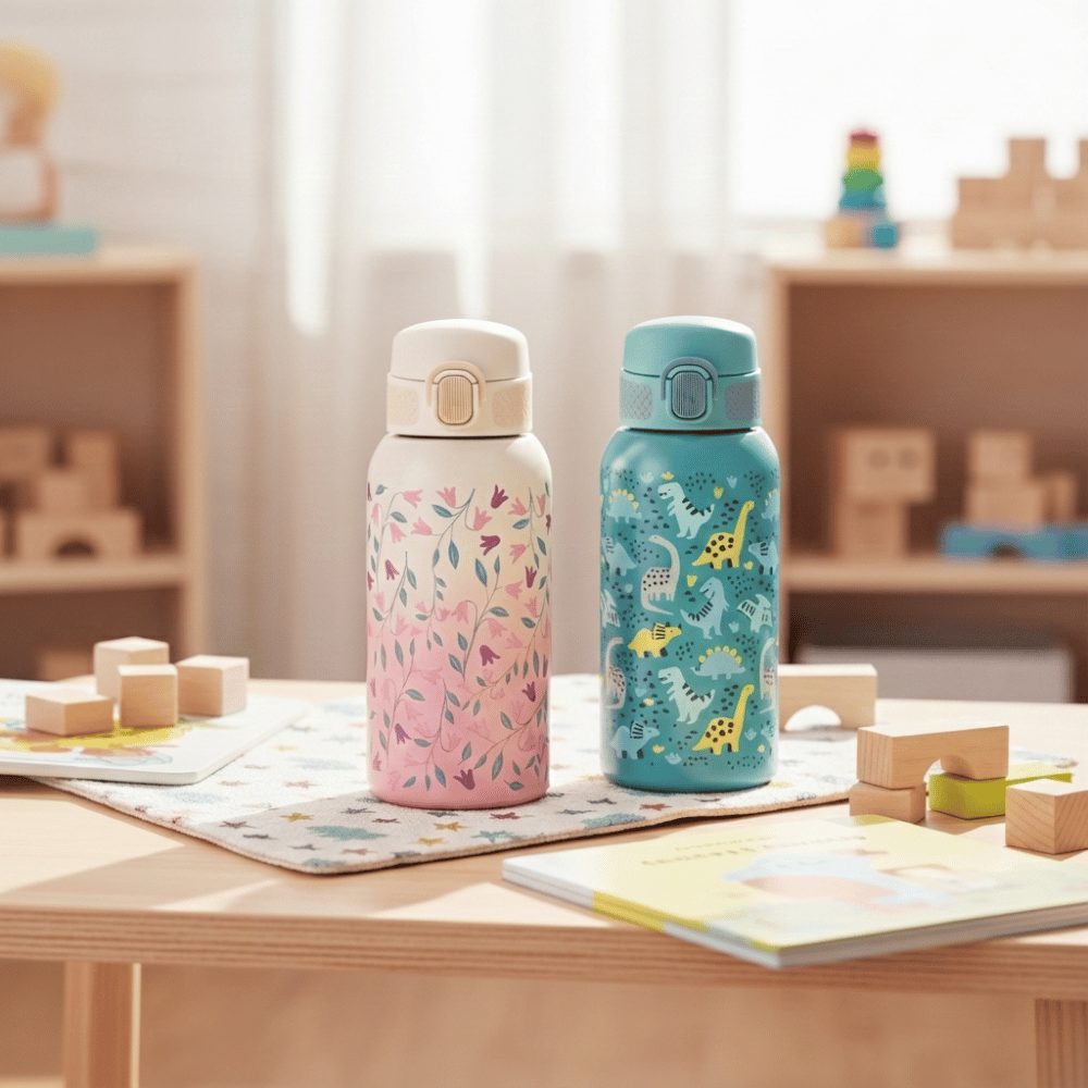 Petite&Mars termos din otel inoxidabil cu cioc 500 ml 3 ani+ Parc Dino