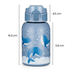 Petite&Mars termos din otel inoxidabil cu pai 350 ml 12m+ Work Zone