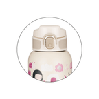 Petite&Mars termos din otel inoxidabil cu pai 350 ml 12m+ Twinkling Fair