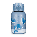 Petite&Mars termos din otel inoxidabil cu pai 350 ml 12m+ Whale Song