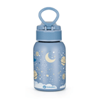 Petite&Mars termos din otel inoxidabil cu pai 350 ml 12m+ Whale Song