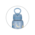 Petite&Mars termos din otel inoxidabil cu pai 350 ml 12m+ Whale Song