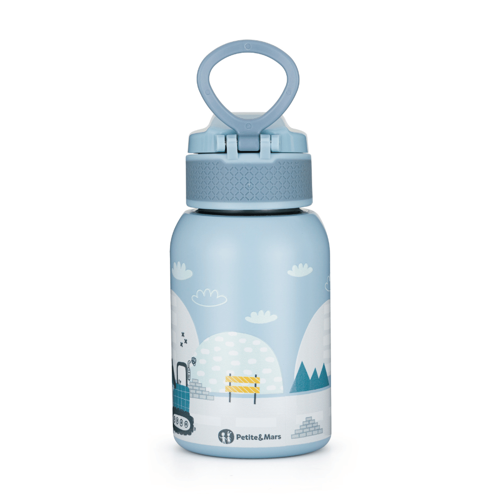 Petite&Mars termos din otel inoxidabil cu pai 350 ml 12m+ Work Zone Imagine secundară a produsului