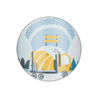 Petite&Mars termos din otel inoxidabil cu pai 350 ml 12m+ Work Zone