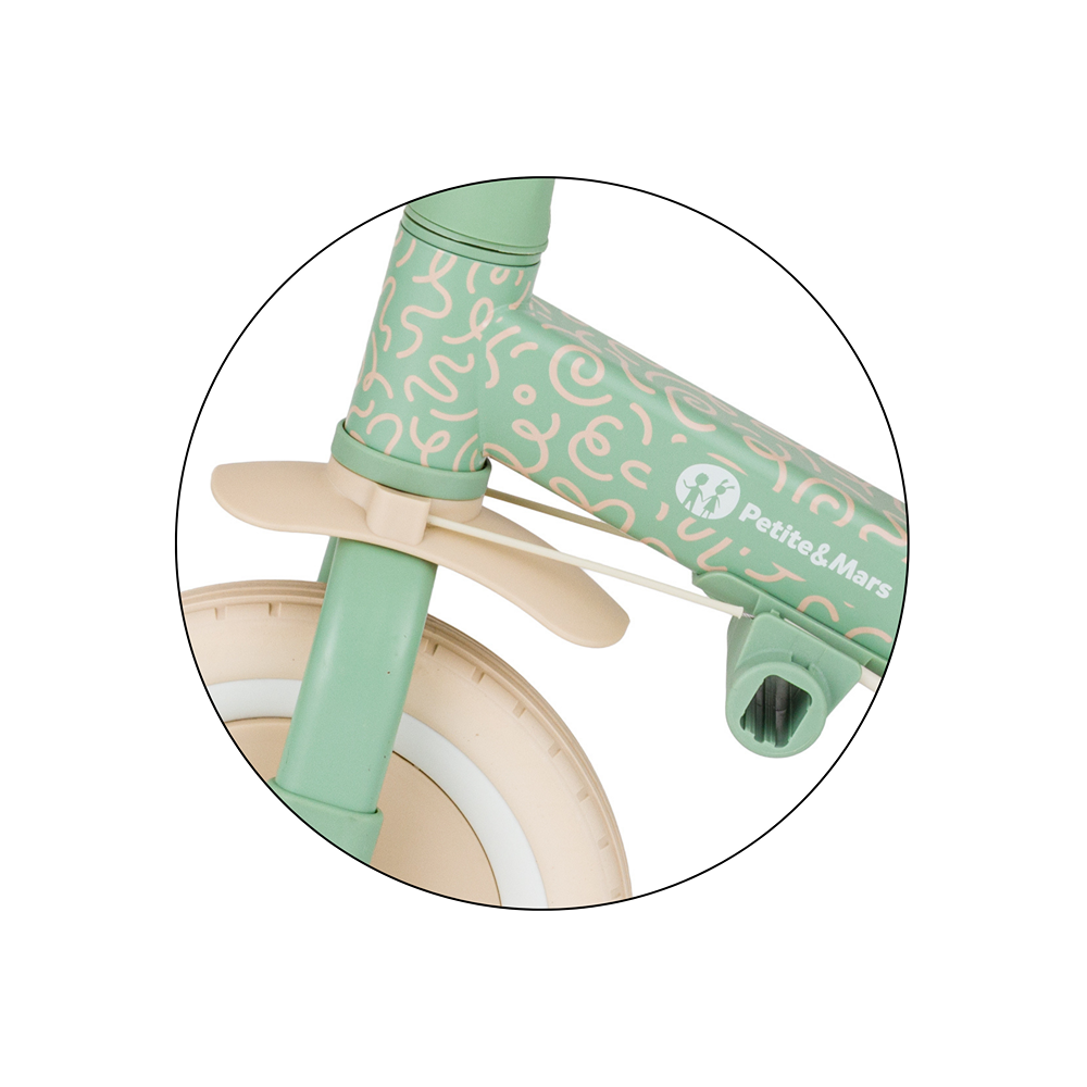 Petite&Mars tricicleta multifunctionala 5in1 Turbo 18m+ Green Twist