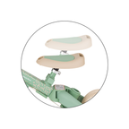 Petite&Mars tricicleta multifunctionala 5in1 Turbo 18m+ Green Twist