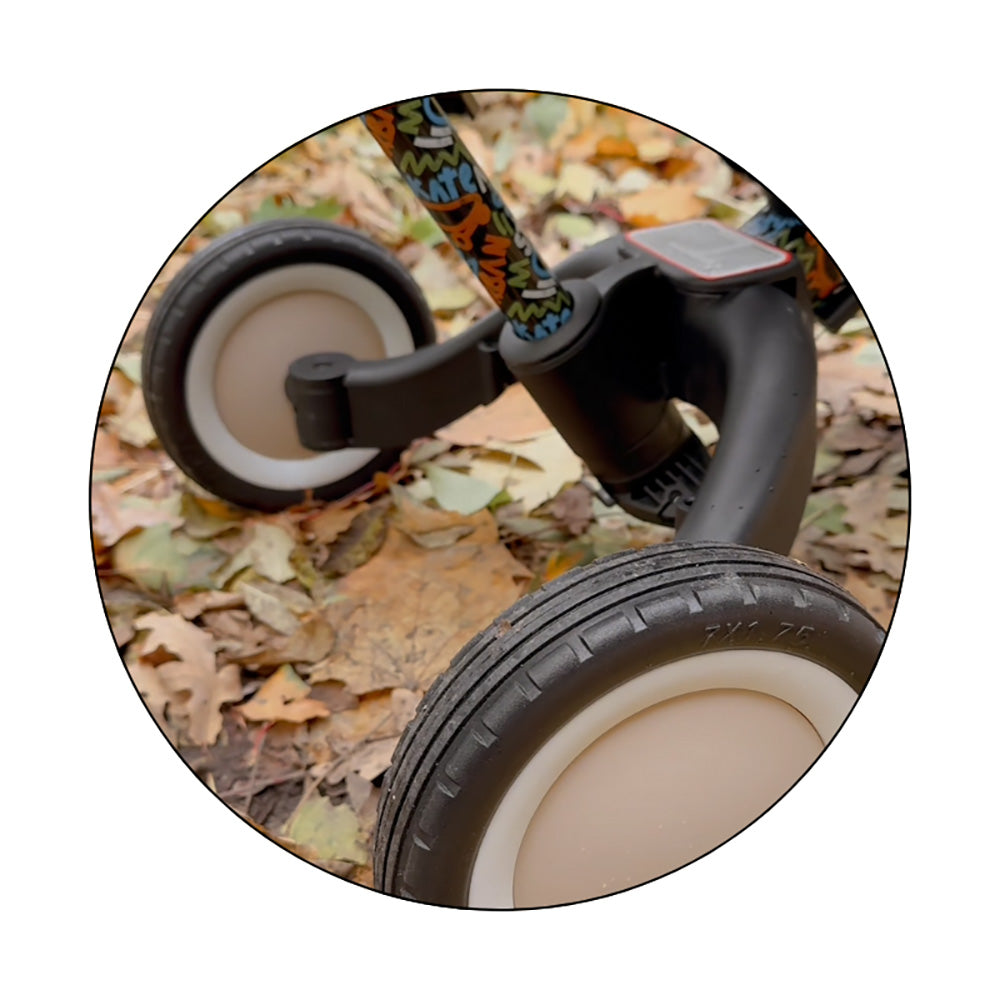 Petite&Mars tricicleta multifunctionala 5in1 Turbo 18m+ Green Twist