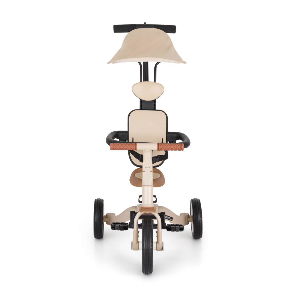 Petite&Mars tricicleta multifunctionala 5in1 TURBO PLUS 18m+ Desert Sand