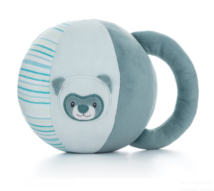 Petite&Mars jucarie plus zornaitoare minge 3m+, Mike 589551 Imagine principală a produsului