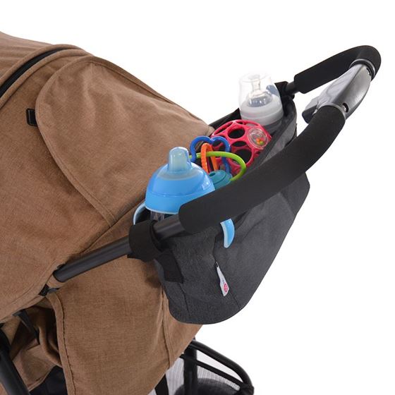 Petite&Mars orgnaizator pentru carucioare 0m+, Gri Imagine secundară a produsului