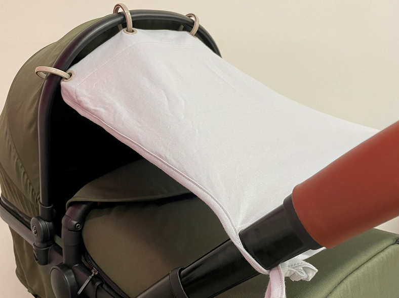 Petite&Mars parasolar carucior si scaun auto Sunny 0m+ Grey Hills Imagine secundară a produsului