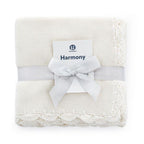 Petite&Mars patura bumbac Harmony 80x100 cm, White 01