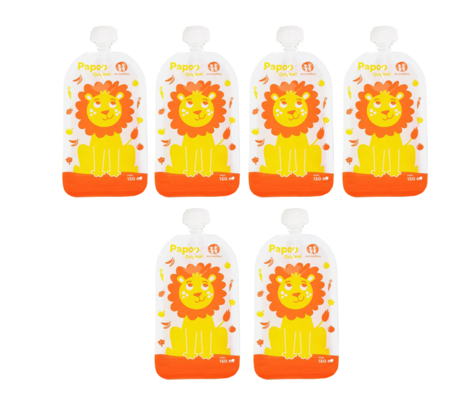 Petite&Mars punga mancare copii refolosibila Papoo Original  Imagine principală a produsului