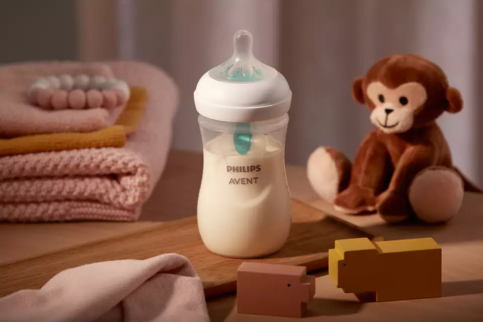 Philips Avent biberon 125 ml Natural Response cu dispozitiv anti-colici Airfree 0m+