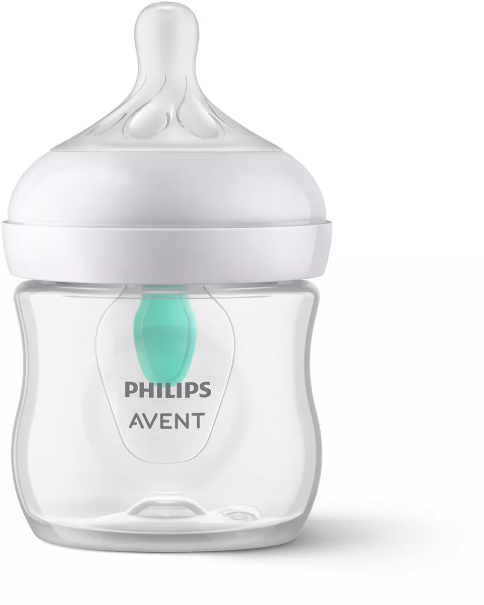 Philips Avent biberon 125 ml Natural Response cu dispozitiv anti-colici Airfree 0m+