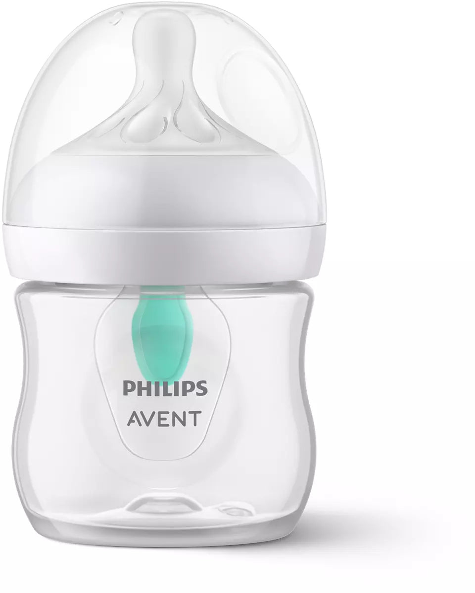 Philips Avent biberon 125 ml Natural Response cu dispozitiv anti-colici Airfree 0m+