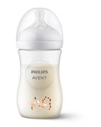 Philips Avent biberon 260 ml cu 3 picaturi Natural Response 1m+ Girafa