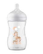 Philips Avent biberon 260 ml cu 3 picaturi Natural Response 1m+ Girafa