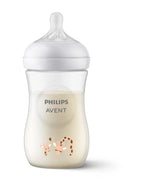 Philips Avent biberon 260 ml cu 3 picaturi Natural Response 1m+ Girafa