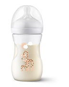 Philips Avent biberon 260 ml cu 3 picaturi Natural Response 1m+ Girafa
