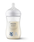 Philips Avent biberon 260 ml cu 3 picaturi Natural Response 1m+ Koala