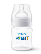 Philips Avent biberon anti-colic 125 ml cu tetina silicon debit lent 0m+