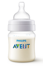 Philips Avent biberon anti-colic 125 ml cu tetina silicon debit lent 0m+
