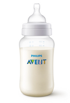 Philips Avent biberon anti-colic 330 ml cu tetina silicon debit 3 pentru 3m+