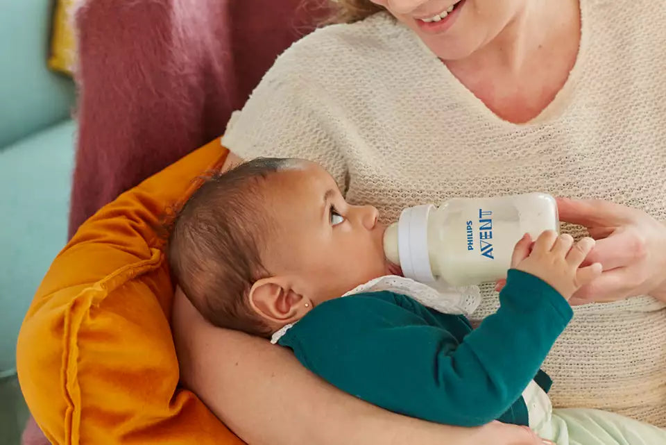 Philips Avent biberon anti-colic de 125 ml cu tetina silicon debit lent 0m+