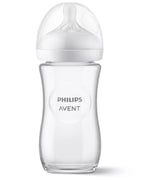 Philips Avent biberon sticla Natural Response cu 3 picaturi 240 ml 1m+