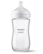 Philips Avent biberon sticla Natural Response cu 3 picaturi 240 ml 1m+