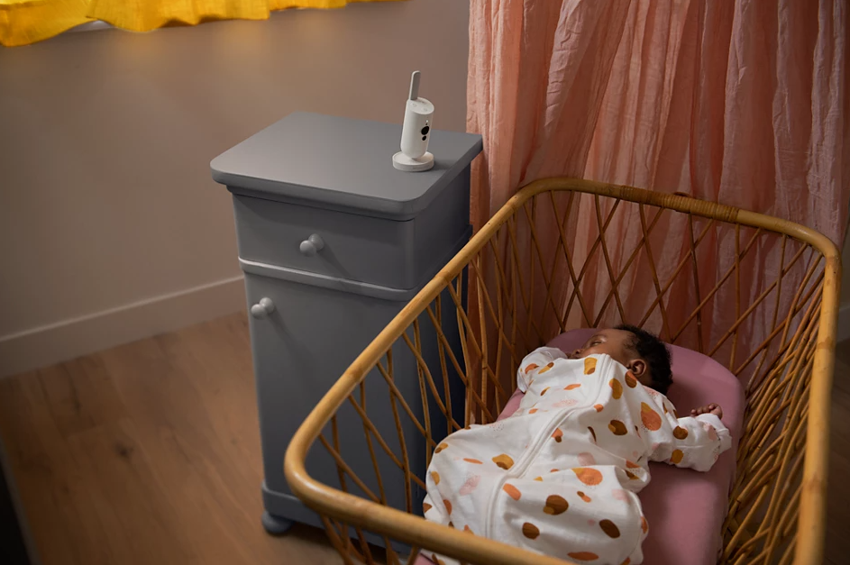 Philips Avent monitor video conectat la aplicatie mobila 0m+