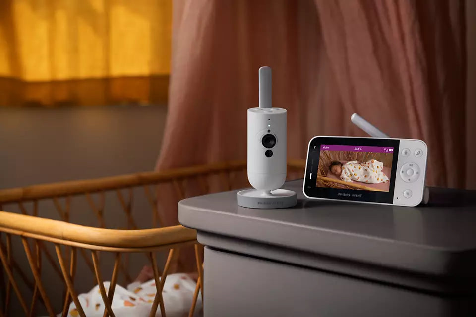 Philips Avent monitor video cu sistem de conectare prin aplicatie 0m+ 