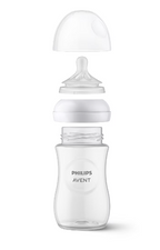 Philips Avent set biberon 260 ml cu 3 picaturi Natural Response 1m+ 2 buc