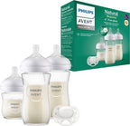 Philips Avent set incepator 3 biberoane Natural Response cu suzete Ultra Soft 0m+ 