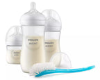 Philips Avent set incepator cu 3 biberoane sticla Natural Response 0m+ 