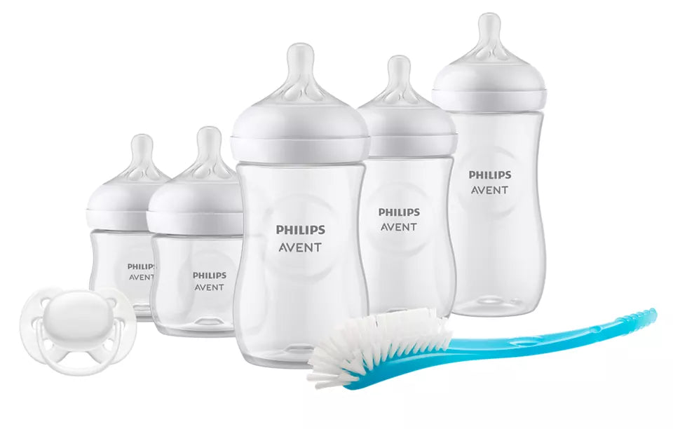 Philips Avent set incepator cu 5 biberoane Natural Response 0m+ 